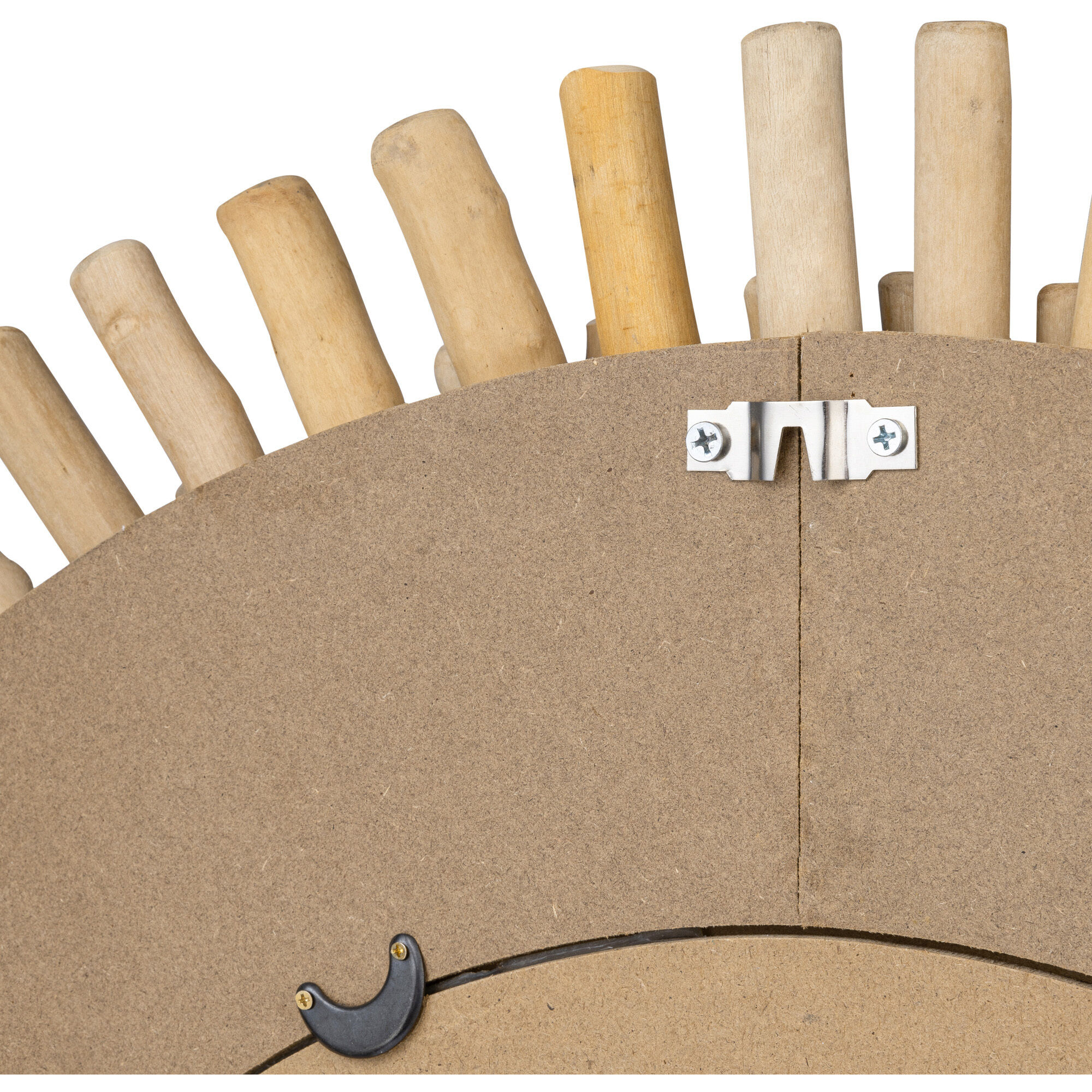 Drifter 34 X 34 inch Natural Driftwood Wall Mirror