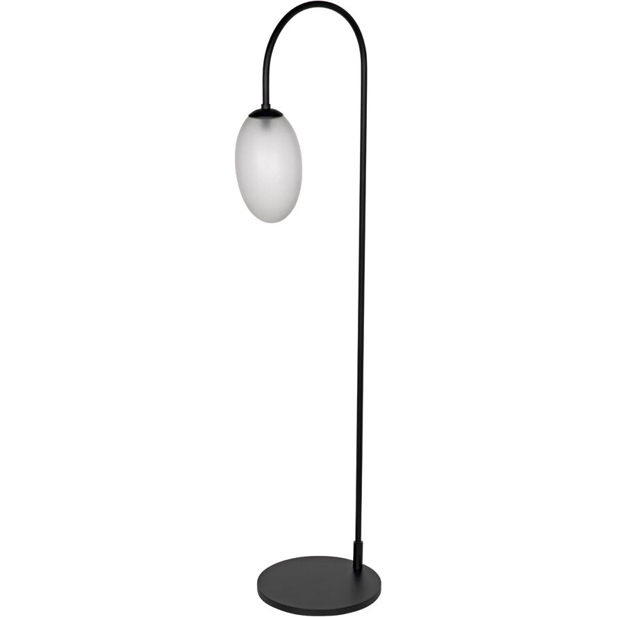 Swan 74 inch 60.00 watt Matte Black Floor Lamp Portable Light
