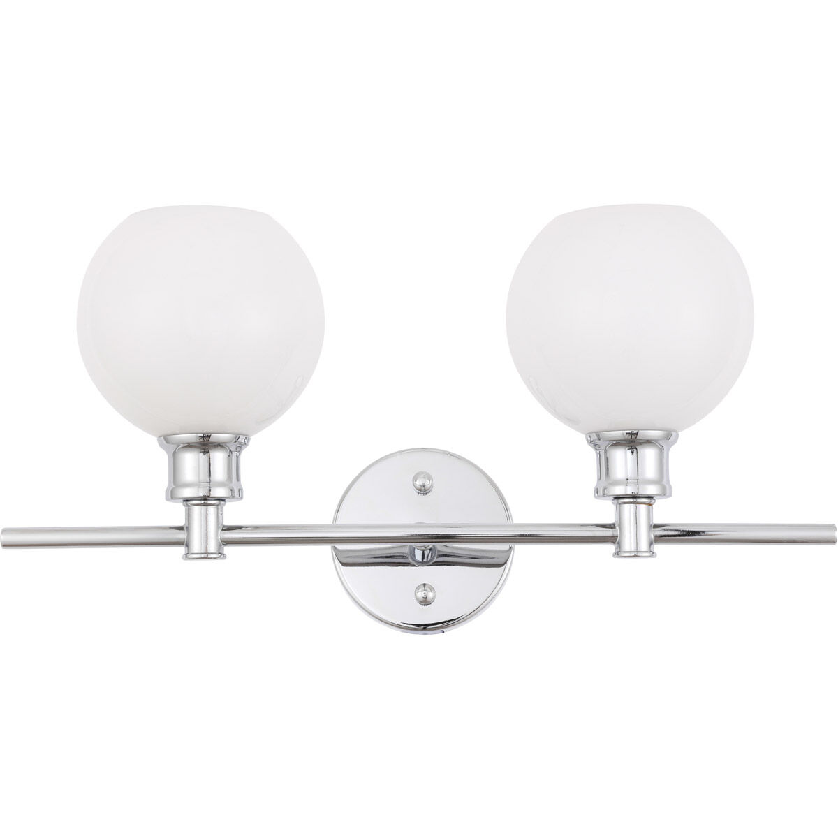 Syracuse 2 Light 19 inch Chrome Wall sconce Wall Light