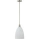 Baldwin 1 Light 10 inch Satin Nickel Pendant Ceiling Light, Essentials