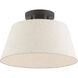 Belclaire 1 Light 13 inch English Bronze Semi-Flush Mount Ceiling Light