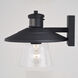 Westport Textured Black Outdoor Motion Sensor