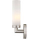 Aero 1 Light 5 inch Brushed Nickel ADA ADA Wall Sconce Wall Light