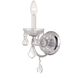 Imperial Sconce Wall Light in Clear Swarovski Strass