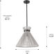 Avon Pendant Ceiling Light, Medium