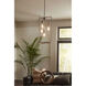 Bonn 4 Light 14.5 inch Galvanized Pendant Ceiling Light
