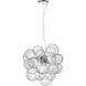 Charlize 6 Light 20 inch Polished Chrome Single Drop Pendant Ceiling Light