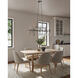 Sethos 8 Light 42 inch Old Iron Chandelier Ceiling Light