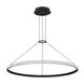 Prado 1 Light 32 inch Black Pendant Ceiling Light