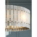 Bardon 8 Light 28.25 inch Celeste Brass Pendant Ceiling Light