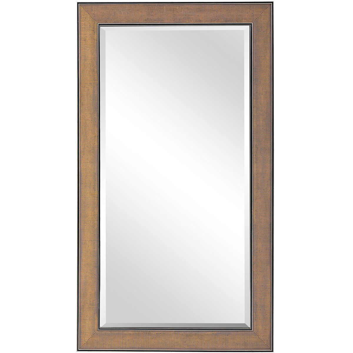Valles 46 X 26 inch Golden Rust Wall Mirror