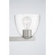 Noellea 3 Light 23.5 inch Brushed Nickel Vanity Wall Light