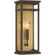 Briarlane 1 Light 14.5 inch Painted Legacy Brass and Dark Bronze Outdoor Wall Sconce