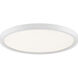 Outskirts LED 15 inch Fresco Flush Mount Ceiling Light in Italian Fresco