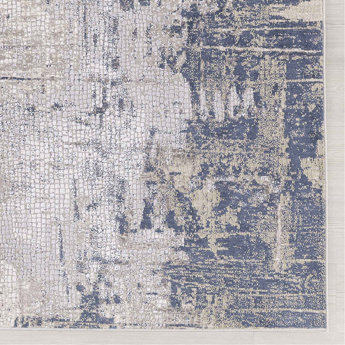 Hamida 84 X 60 inch Indigo Rug, 5ft x 7ft