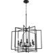 Hammond 8 Light 26 inch Noir Pendant Ceiling Light