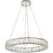 Monroe LED 23.6 inch Chrome Chandelier Ceiling Light