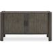 Drury Dark Gray Ceruse and Gunmetal Gray 2 Door Cabinet