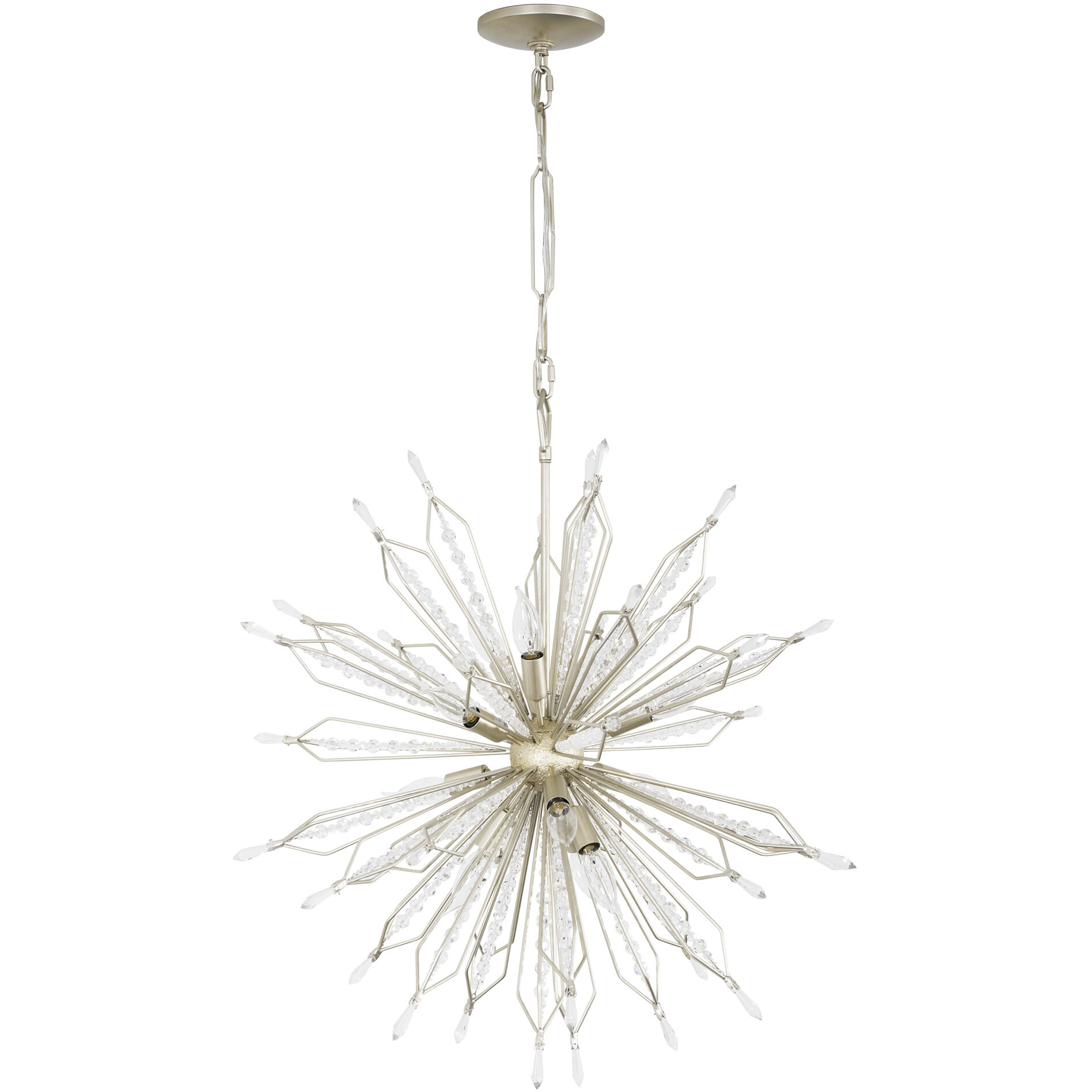 Orbital 12 Light 28 inch Gold Dust Pendant Ceiling Light