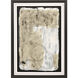 Balancing Act White and Black and Metallic and Beige Framed Art, The Studio
