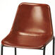 Butler Loft Myles Leather 42 inch Brown Leather Barstool