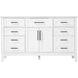 Virginia 60 X 35 inch White Bathroom Vanity Cabinet