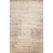 Slice of Nature 36 X 24 inch Cream/Taupe/Medium Gray/Beige/Light Gray Rugs, Viscose and Wool