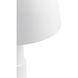 Giustino 32.5 inch 60 watt Matte White Table Lamp Portable Light