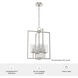 Kerrison 4 Light 15 inch Brushed Nickel Pendant Ceiling Light