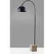 Wilder 77 inch 40.00 watt Black Arc Floor Lamp Portable Light