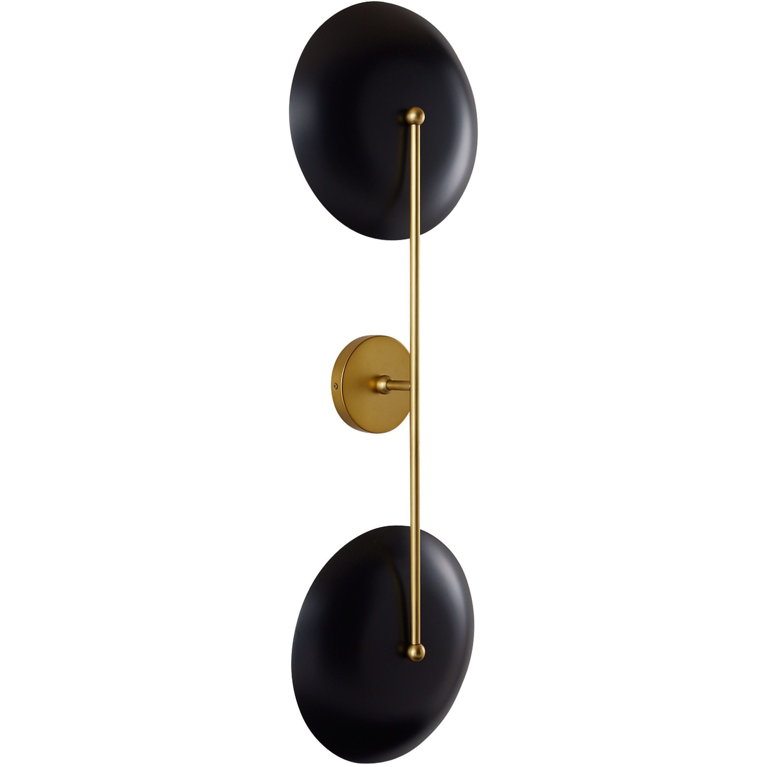 Griffith 2 Light 12 inch Antique Brass Sconce Wall Light