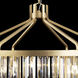 Social Club 15 Light 28 inch Havana Gold Pendant Ceiling Light