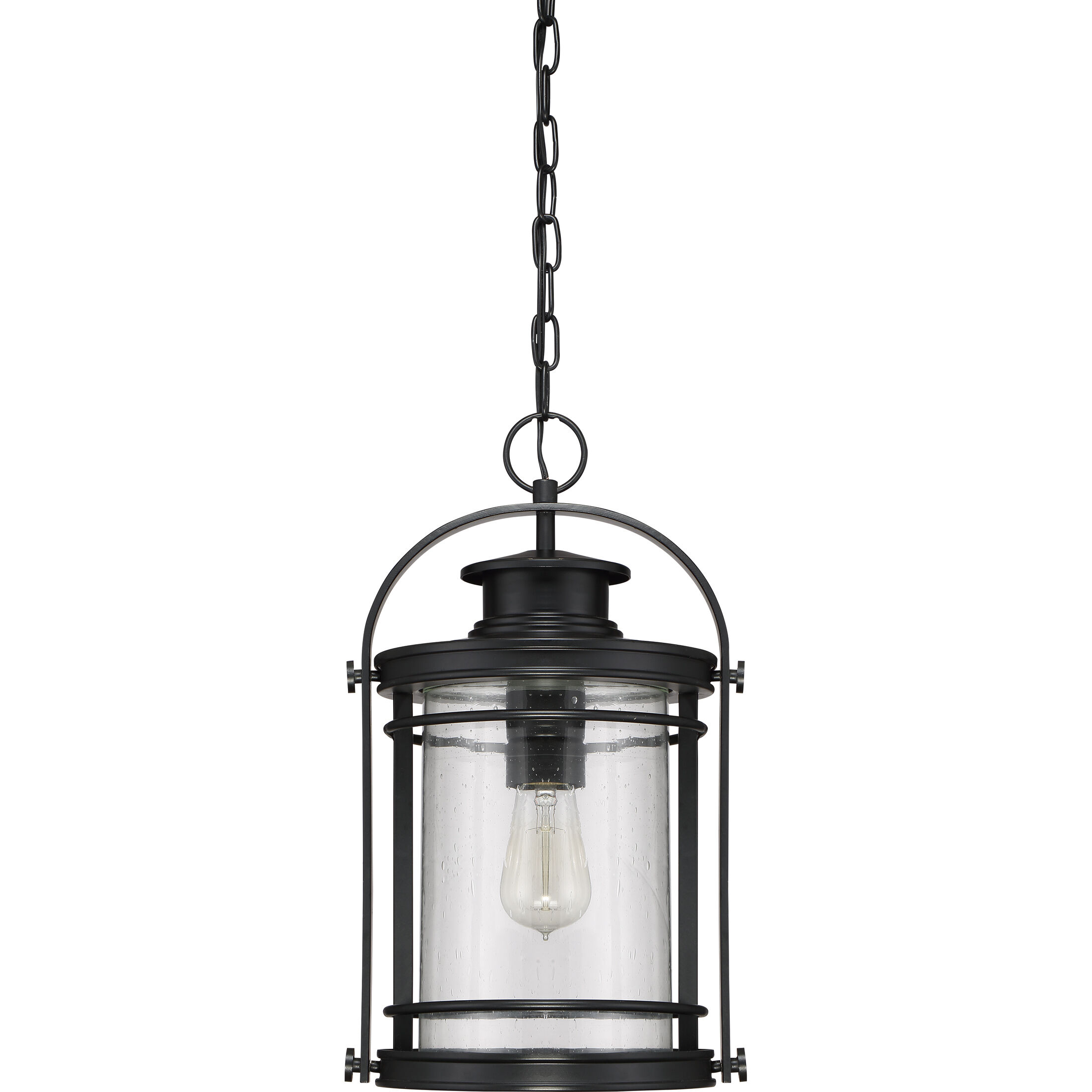 Booker 1 Light 11 inch Mystic Black Mini Pendant Ceiling Light, Small