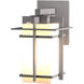 Tourou 1 Light 11.4 inch Coastal Burnished Steel Outdoor Sconce - Open Box