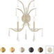 Signature Tinsley 2 Light 8 inch Heirloom Bronze Wall Sconce Wall Light