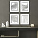 Abstract Black and White and Neutral Framed Art