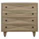 Diamond Washed Walnut Chest