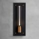 Caged Wet LED 19.21 inch Black / Warm Sunset Outdoor Wall Lighting