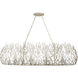 Bask 8 Light 48 inch Gold Dust Linear Pendant Ceiling Light