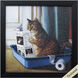 Animals 11 X 11 inch Non-Glass Framed Art, Propac