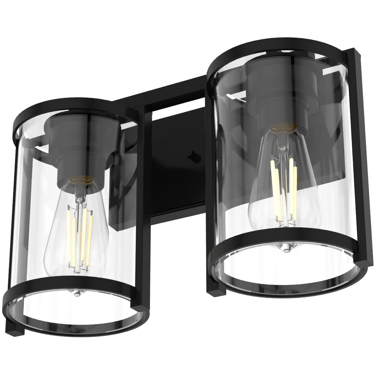 Astwood 2 Light 15.5 inch Matte Black Vanity Light Wall Light