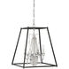 Maisie 4 Light 18 inch Chrome Foyer Ceiling Light