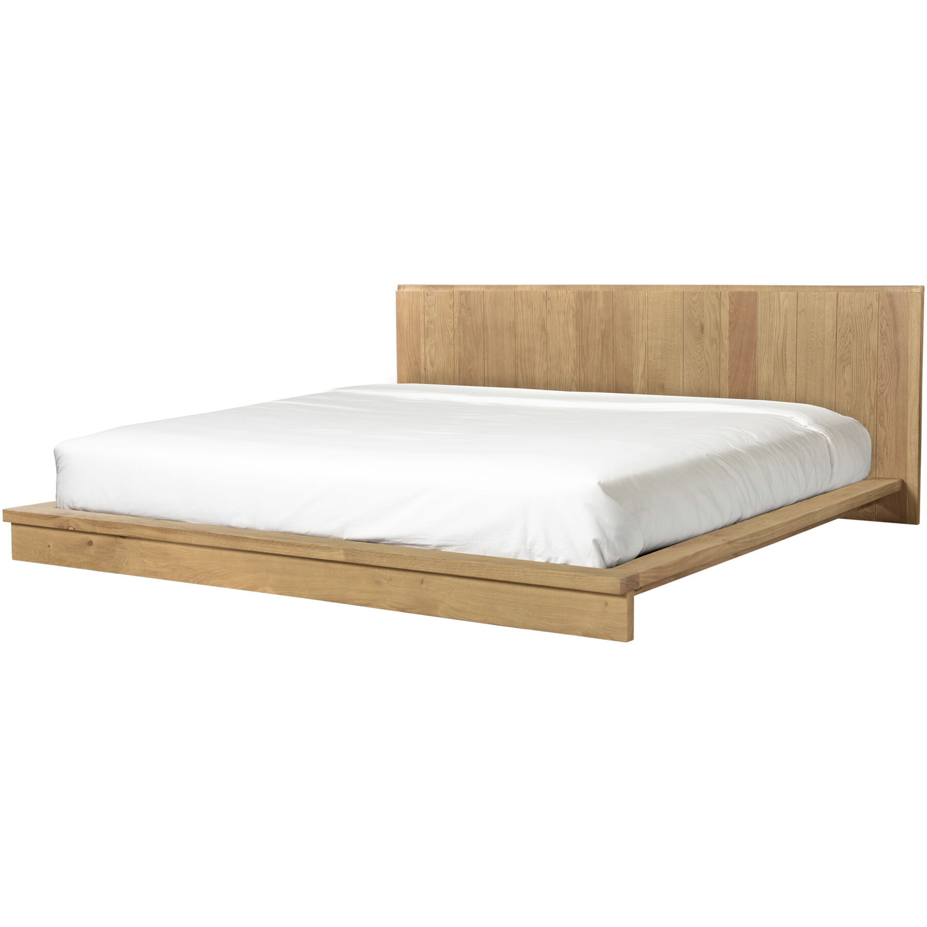 Plank Natural Bed, King