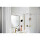 Shea LED 5.25 inch Chrome Bath Light Wall Light