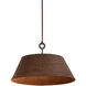 Sequoia 1 Light 36 inch Textured Bronze w/ Highlight Pendant Ceiling Light