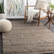 Tahoe 96 X 96 inch Charcoal Rug in 8 Ft Square, Square