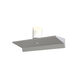 Votives LED 12 inch Bright Satin Aluminum Wall Bar Wall Light