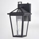Derby LED 11.25 inch Matte Black Outdoor Wall