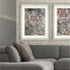 Earthly Multi and Beige and Orange and White Framed Art