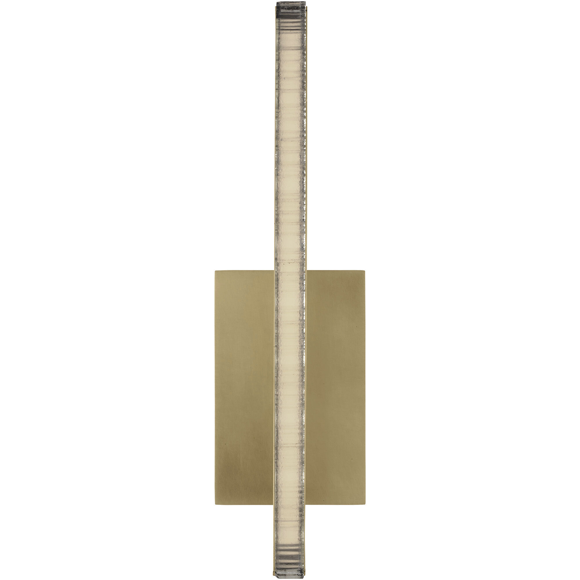 Mick De Giulio Serre 2.5 inch 10.00 watt Natural Brass Task Wall Sconce Wall Light